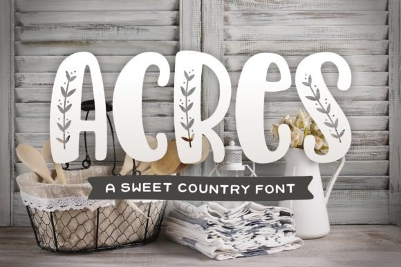 Acres Font for Business Branding and Design