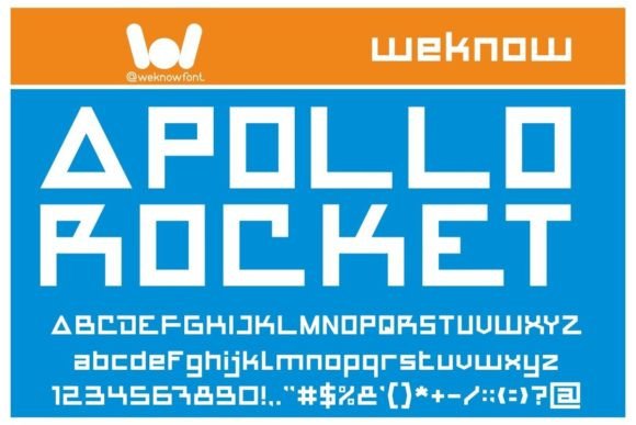 Apollo Rocket Font for Bold Brand Campaigns