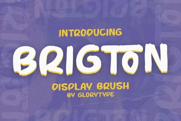 Brigton: A Modern Display Font for Web Design