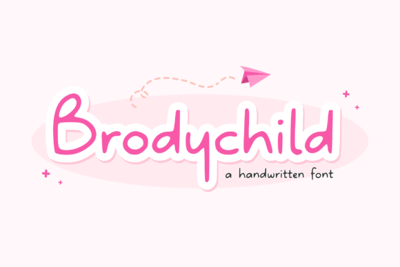 Brodychild: A Handwritten Font for Craft Projects