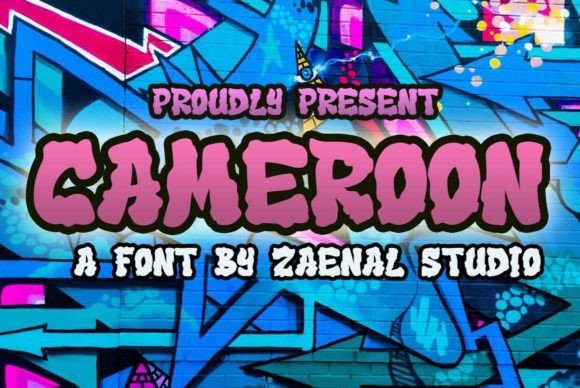 Cameroon Font for Editorial Design