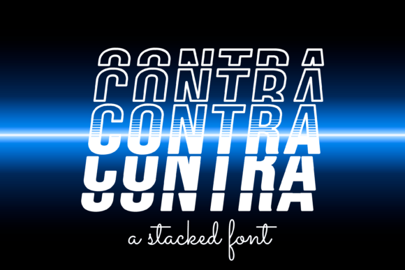 Contra Font for Handmade Creations and More