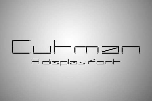 Cutman Display Font Review for Design Projects