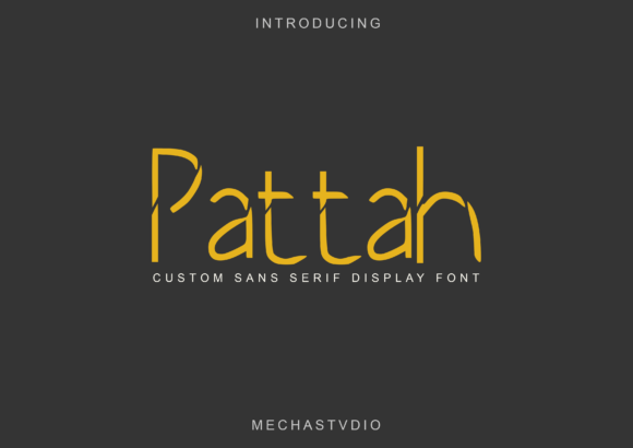 Elevate Your Handmade Creations with the Pattah Font