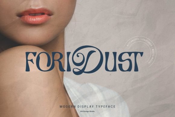 Foridust: A Stylish Font for Small Business Branding
