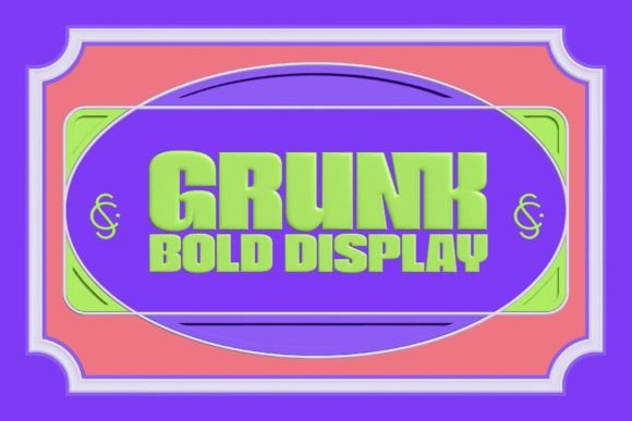 Grunk: The Bold Typeface for Scroll-Stopping Social Media Graphics