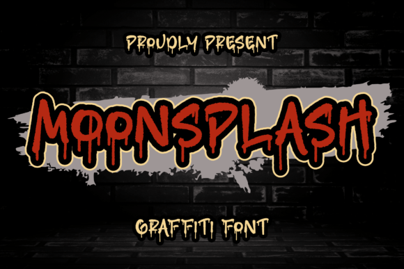 Moonsplash: A Creative Font for Handmade Projects
