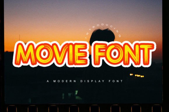 Movie Font for a Polished Brand Identity