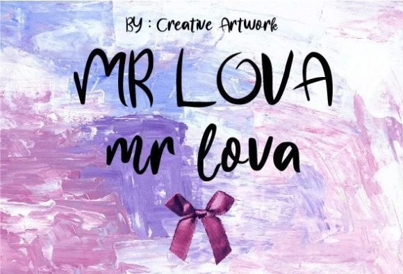 Mr Lova: A Fresh Display Font for Web Design