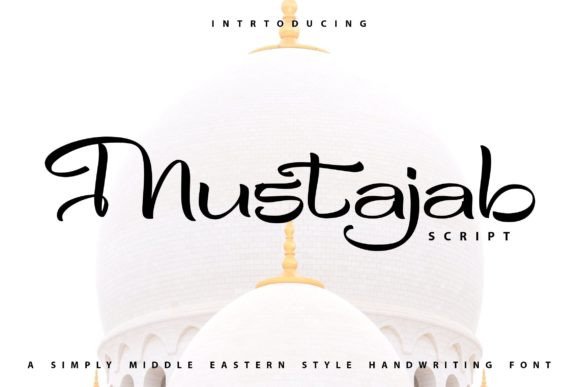 Mustajab: A Display Font for Bold Branding