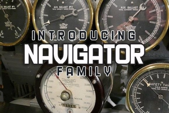 Navigator Font for Eye-Catching Campaigns