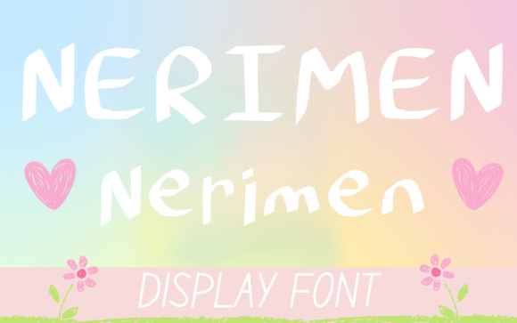 Nerimen: A Fresh Display Font for Modern Marketing