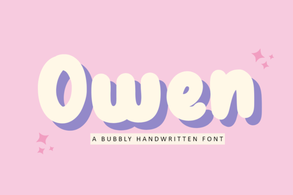 Owen: A Playful Display Font for Web Design