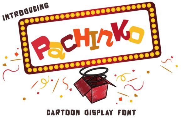 Pachinko Font for Eye-Catching Campaigns