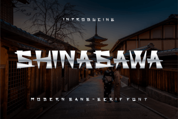 Shinagawa Font for Bold Web Design
