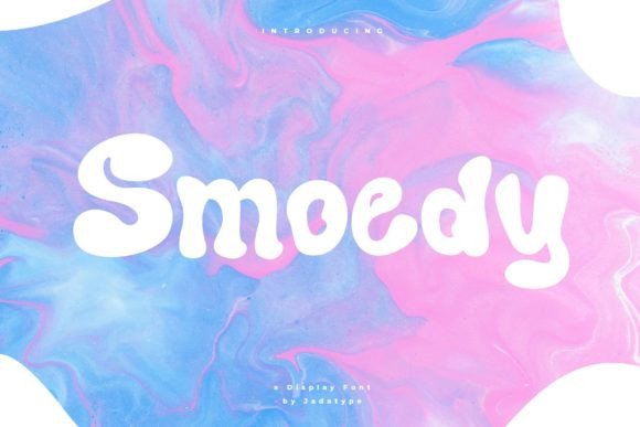 Smoedy Font for Playful Branding Projects