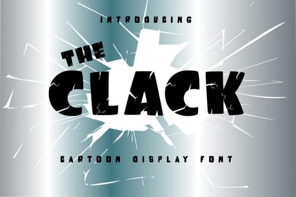 The Clack: A Playful Display Font for Creative Projects
